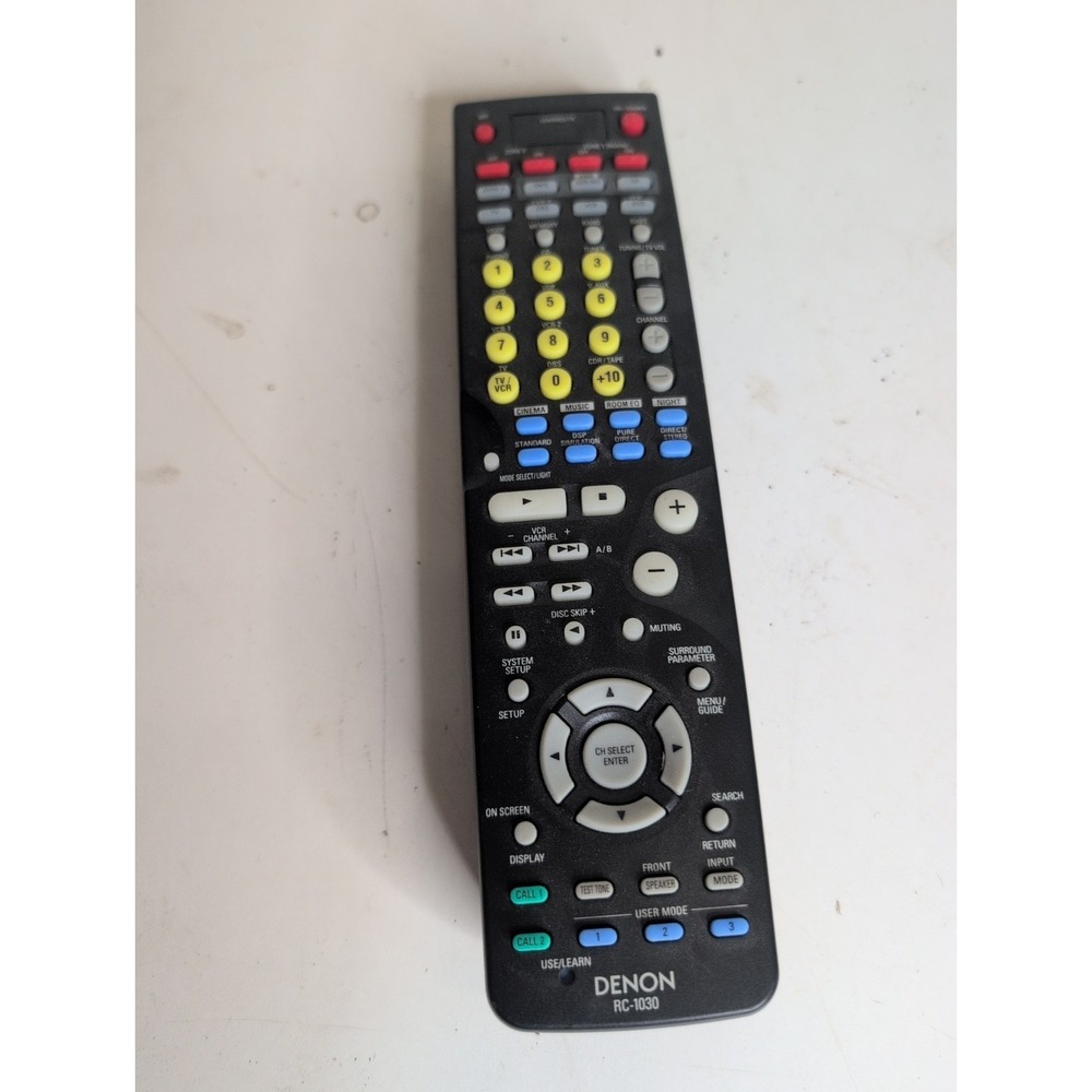 Denon RC-1030 Remote Control Factory OEM Genuine